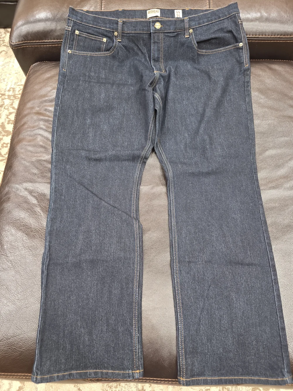 RedHead Lot Of 3 Mens Jeans. Size 44/34. 3 Shades Of Blue.